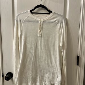 GAP White Long Sleeve Tee